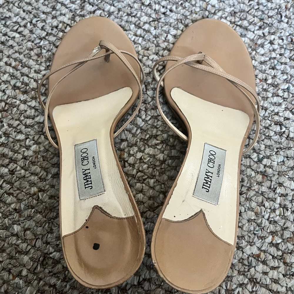 Jimmy Choo heels, authentic great shoe
